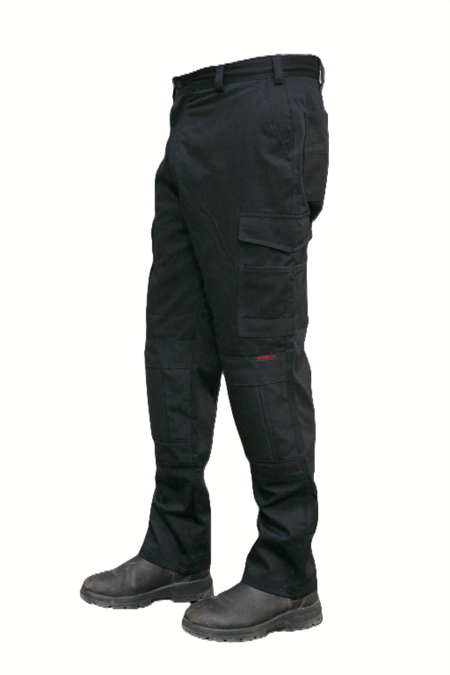 Black Pants with Knee Pads