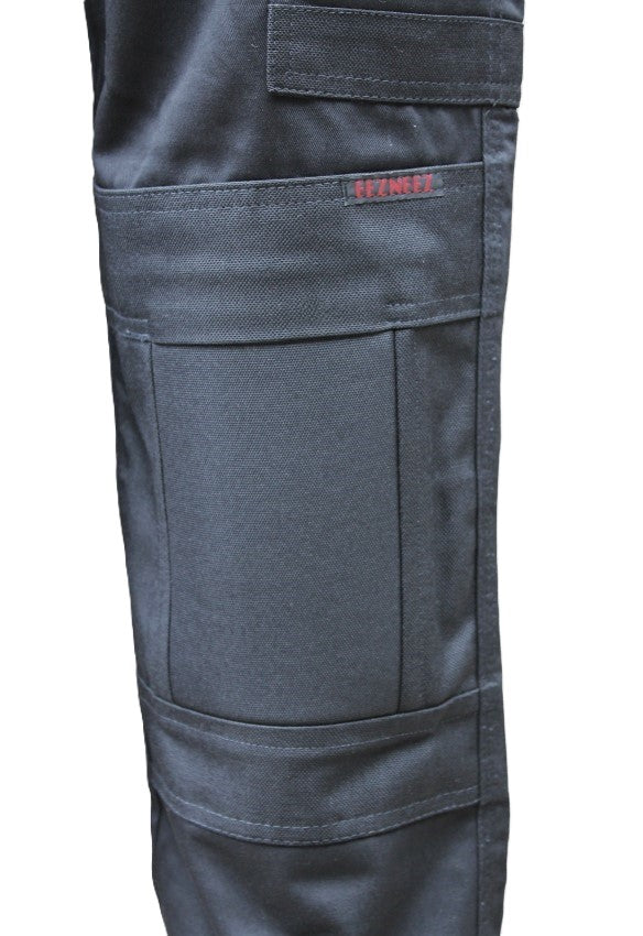 Black Pants with Knee Pads
