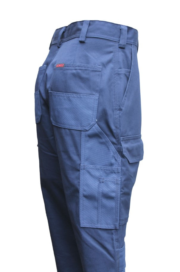 Eezneez Navy Pants - Elastic Cuffed Hem