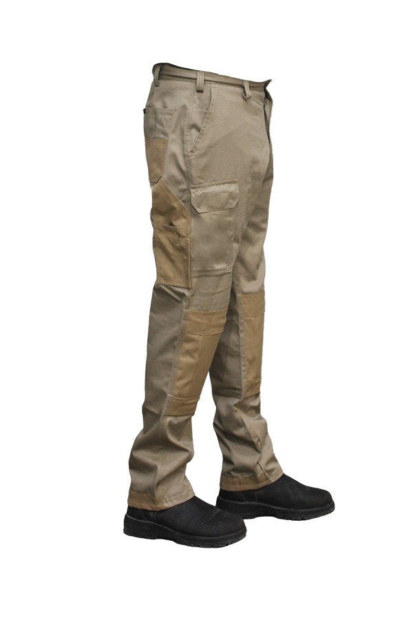 Khaki Pants with Knee Pads