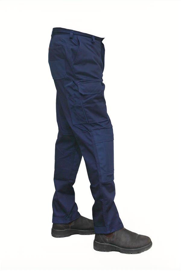 Navy Pants with Knee Pads