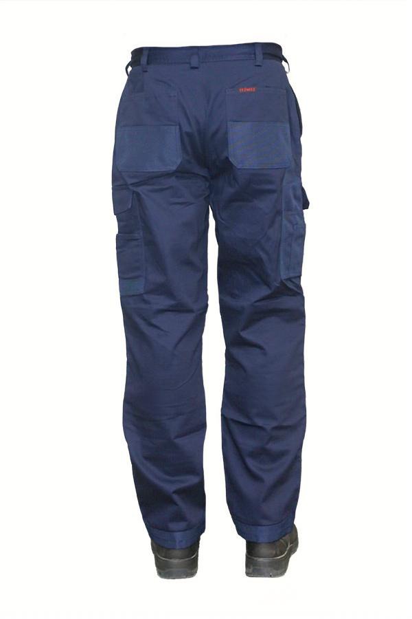 Navy Pants with Knee Pads
